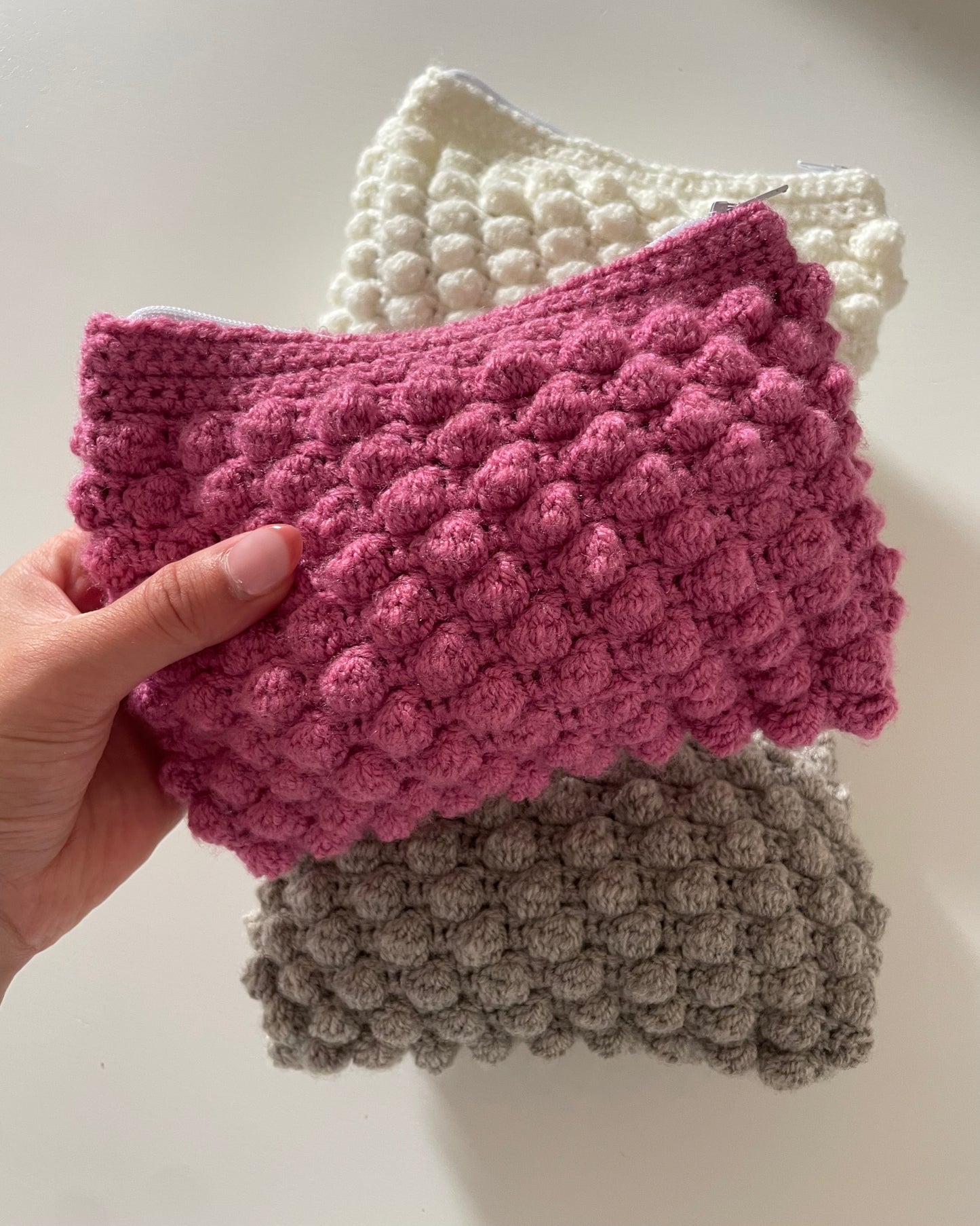 Modèle pochette bubble