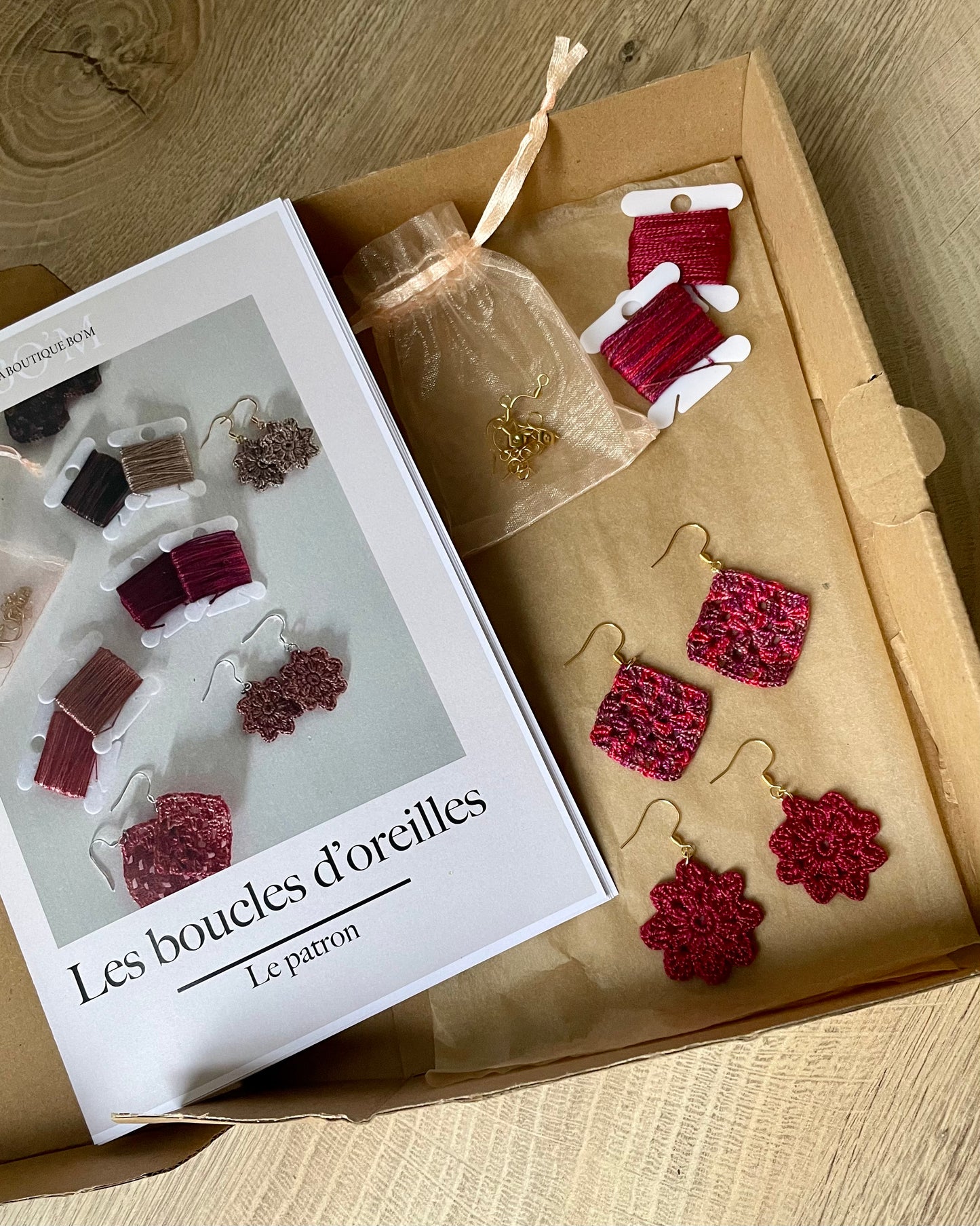 Kit boucles d'oreilles