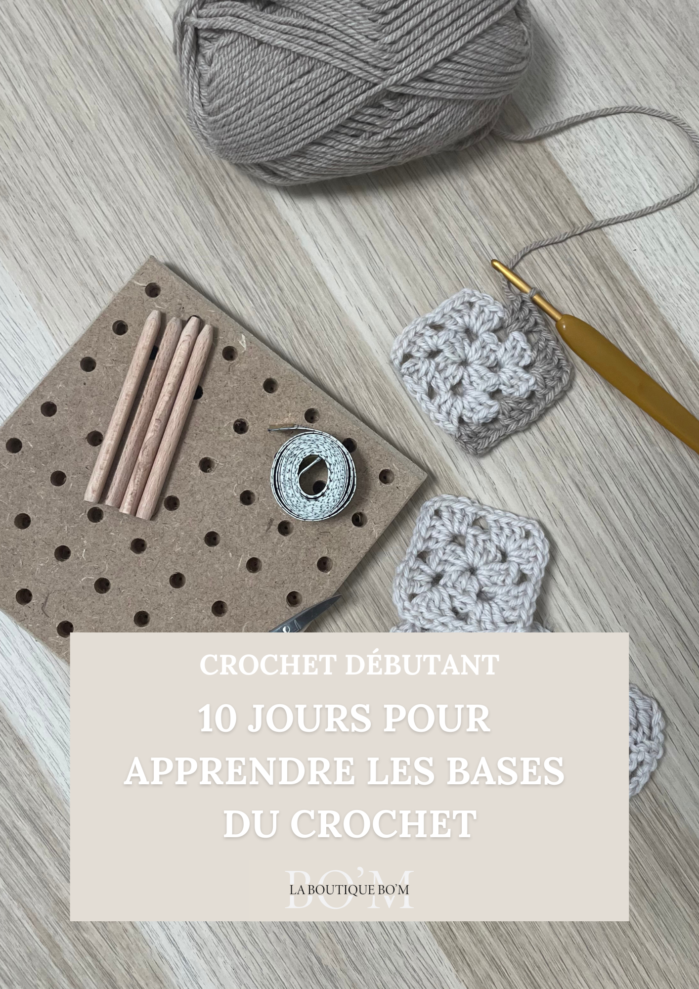 Ebook 10 jours pour apprendre les bases du crochet