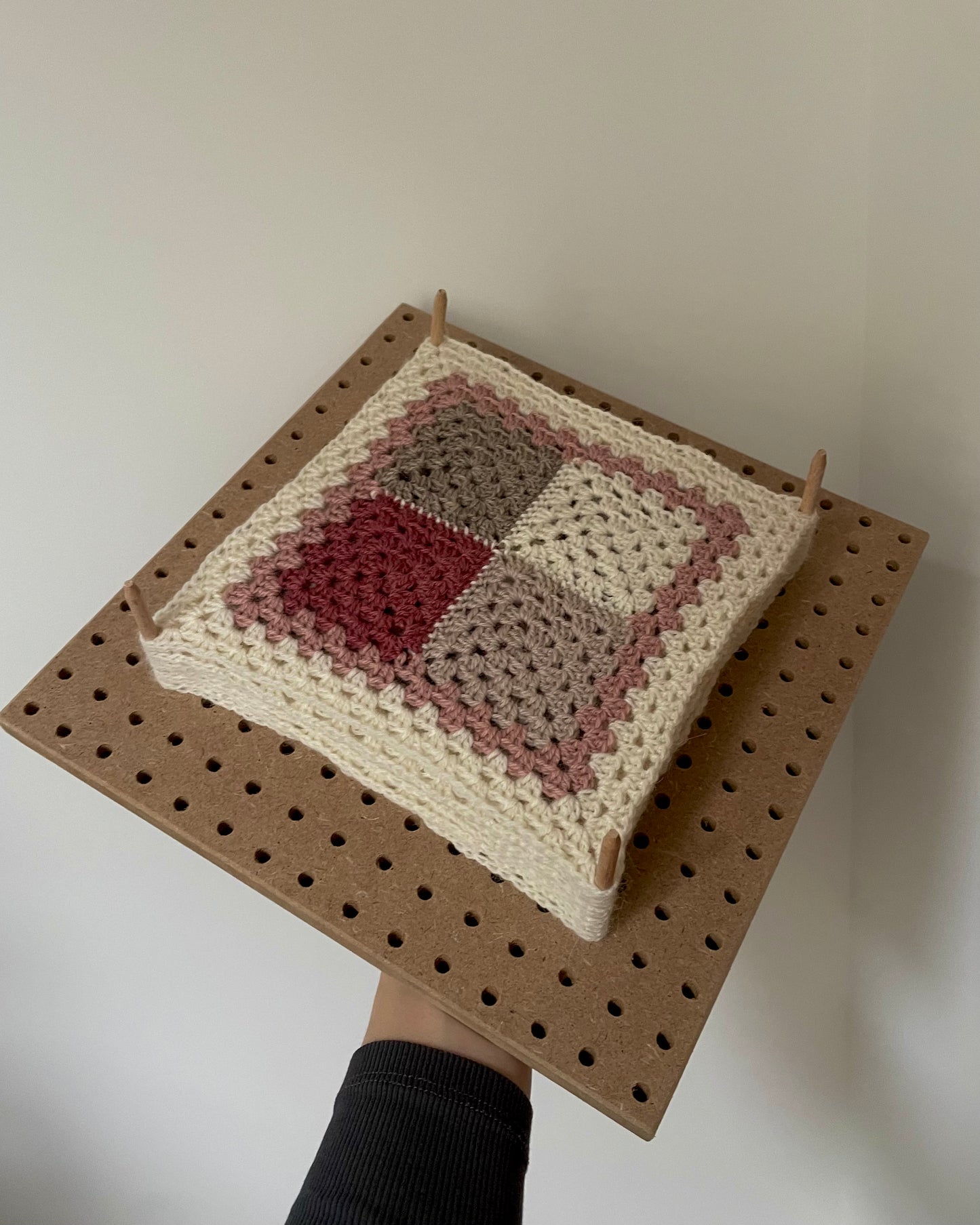 Planche de blocage crochet