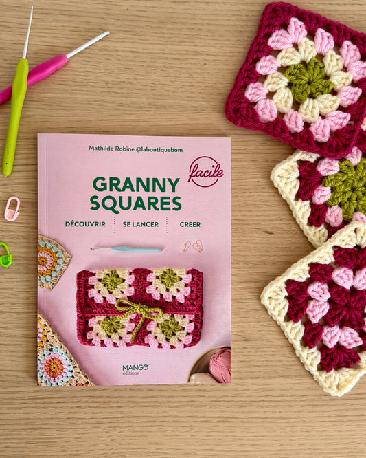 PRÉCOMMANDE Livre Granny Squares Faciles