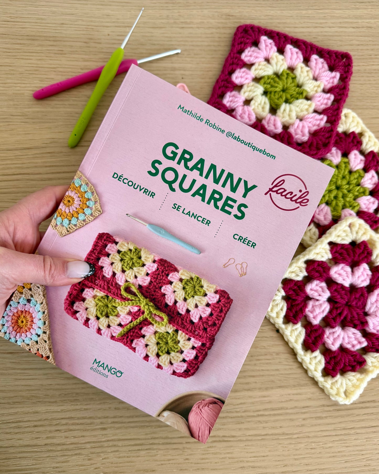 PRÉCOMMANDE Livre Granny Squares Faciles
