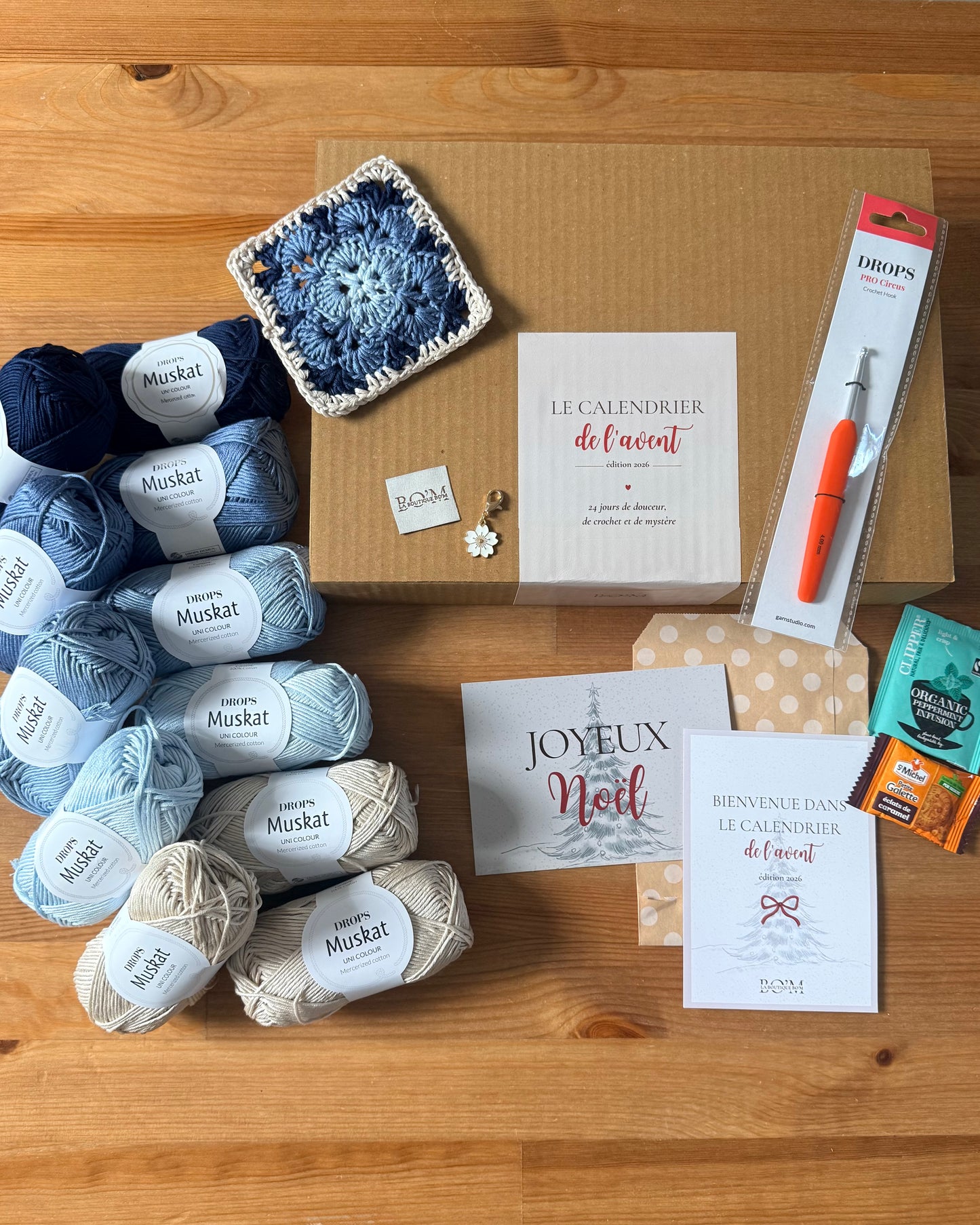 PRÉ-COMMANDE Kit Calendrier de l'avent crochet 2026