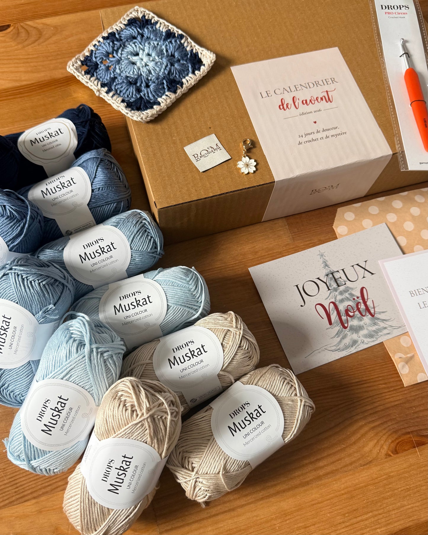 PRÉ-COMMANDE Kit Calendrier de l'avent crochet 2026