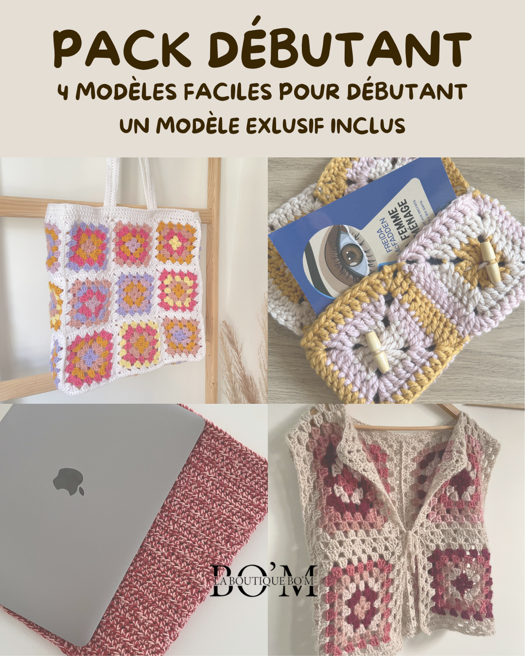 Pack débutant crochet