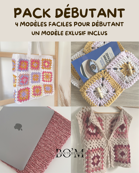 Pack débutant crochet