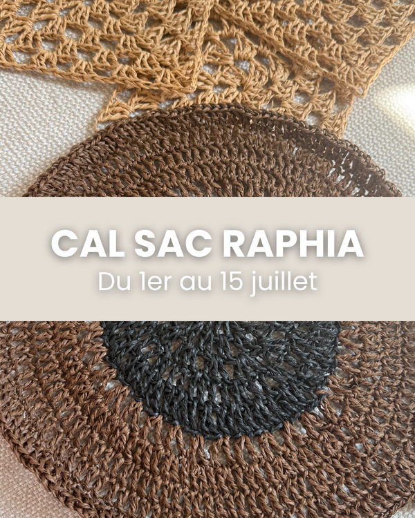 CAL Sac d'été en Raphia