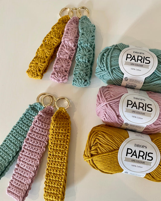 patron modèle porte-clés en crochet